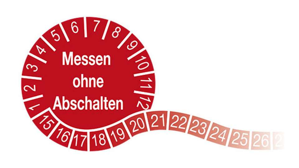 Wiederkehrende Prüfung ohne Abschaltung