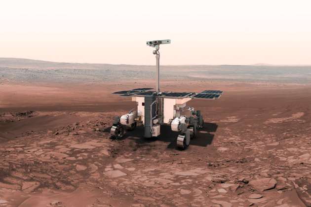 2018 möchten die europäische Raumfahrtagentur ESA und die russische Weltraumbehörde Roskosmos einen Bodenfahrzeug auf den Mars bringen.