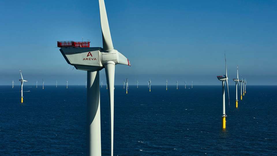 Offshore-Windpark Borkum West in der Nordsee: Für das laufende Betriebsjahr gehen die Prognosen davon aus, dass der Park auf deutlich über 4.000 Vollbenutzungsstunden kommen wird.