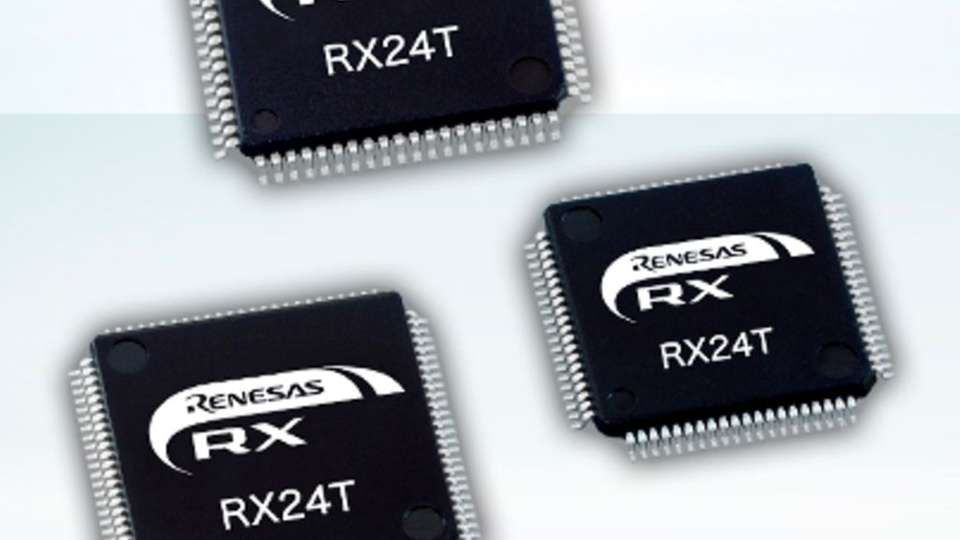 Die 32-Bit MCUs der RX24T-Gruppe für Motorsteuerung von Renesas Electronics sollen die Energieeffizienz in Industrie- und Bürotechnik sowie Haushaltsgeräten erhöhen.