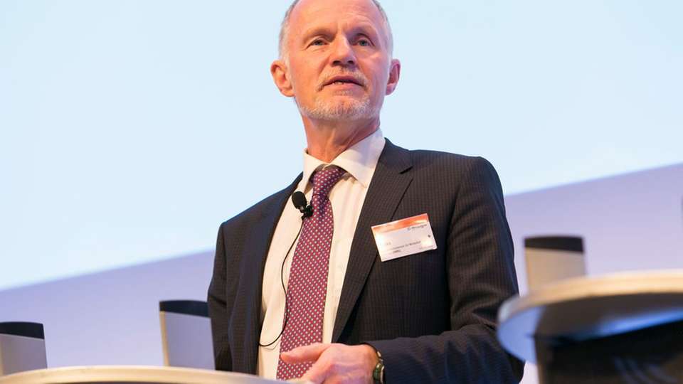 Rainer Baake bei der Handelsblatt-Jahrestagung: Er ist beamteter Staatssekretär im Bundesministerium für Wirtschaft und Energie.