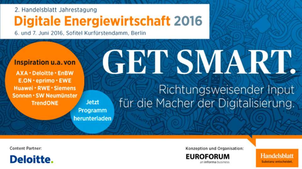 2. Handelsblatt Jahrestagung Digitale Energiewirtschaft