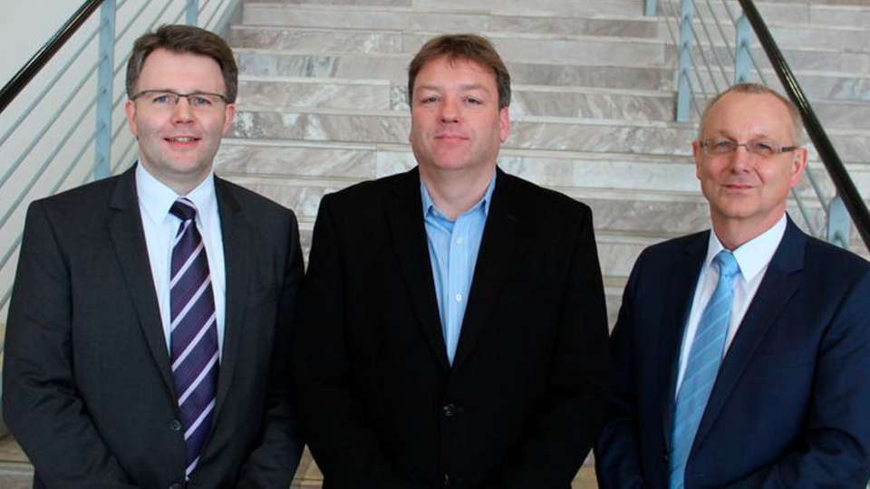 Die neuen Beiratsmitglieder v. l. n. r.: Marco Henkel, Wago; Klaus Erni, Emerson und Reinhard Schlagerhaufer, Siemens