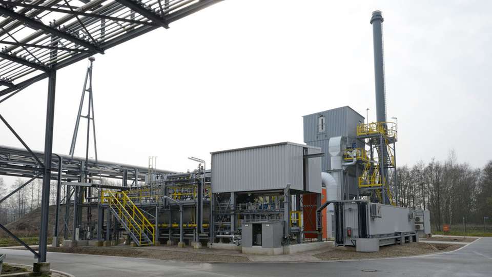 Neue Flamme: Die Feuerungsanlage von Angus Chemie erhöht die Energieeffizienz des Unternehmens und schont fossile Rohstoffe sowie die Umwelt.