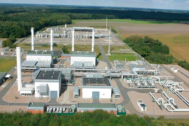 Die Anlage in Rehden ist der größte Erdgasspeicher Westeuropas.