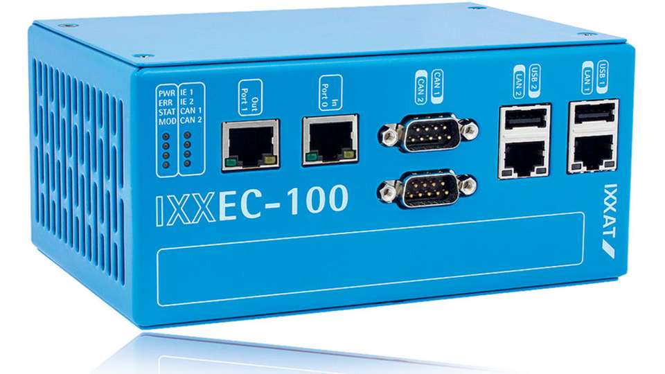 Ethercat-Master für die Hutschienenmontage