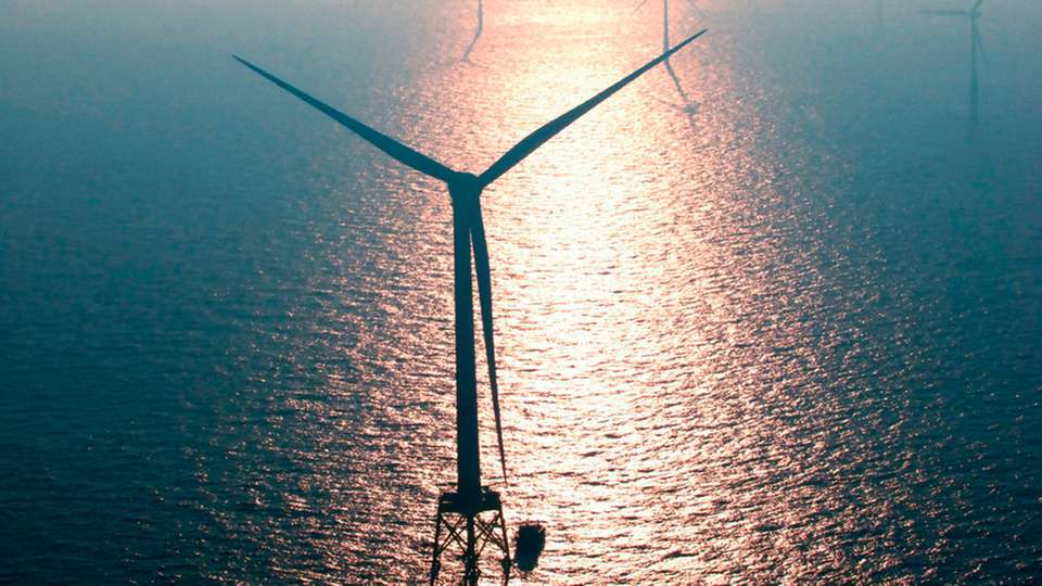 In Merkurs Offshore-Windpark wird erstmals die Windturbine GE Haliade 150-6MW kommerziell genutzt.