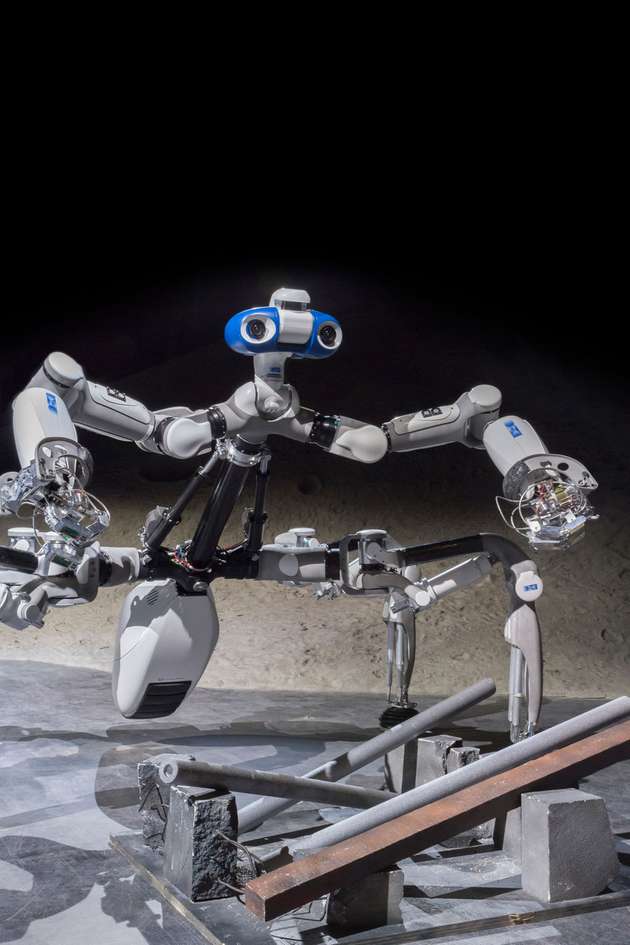 Der mehrbeinige Roboter Mantis zeigt, dass die BesMan-Methode auch bei nicht-humanoiden Robotern funktioniert.