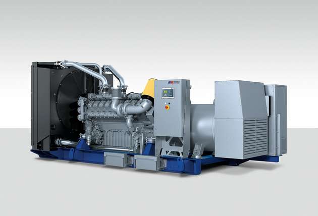 Das Dieselaggregat lässt sich mit einer PV-Anlage für eine konstante Stromerzeugung kombinieren.