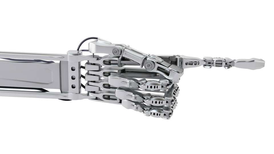 cyborg hand show direction