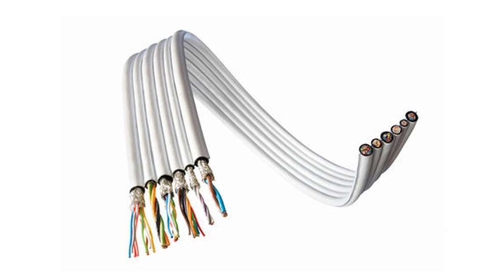 Hochflexible Flachbandkabel trotzen Verschleiss