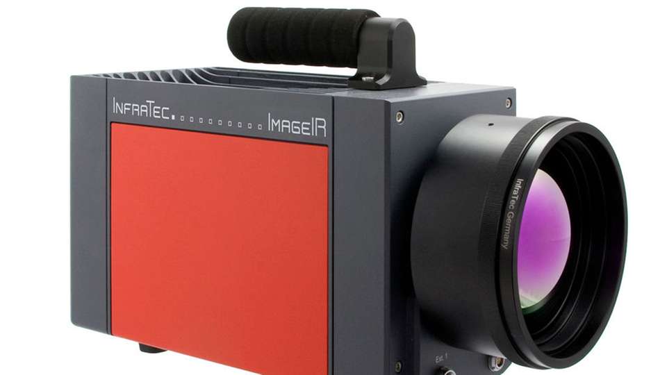 Die Wärmebildkamera ImageIR 8300 mit MCT‐Detektor von Infratec eignet sich für Wärmebild-Applikationen, wo es auf Geschwindigkeit ankommt.