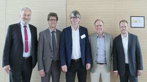 Das neue/alte SGET-Board (v.l.): Engelbert Hörmannsdorfer, Wolfgang Eisenbarth, Christian Eder, Mark Swiecicki, Carsten Rebmann