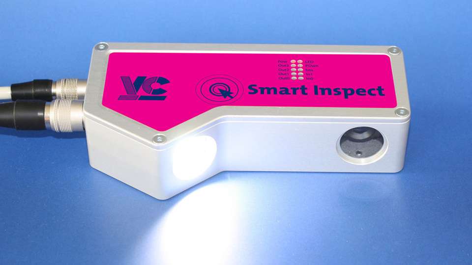 Sensor für die Qualitätskontrolle
Vision-Sensor mit High-Power-LED-Beleuchtung