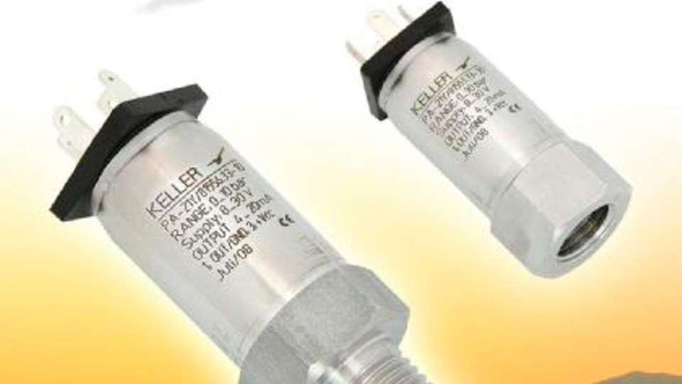 Störungsresistente Drucktransmitter
Die Serie 21Y bietet einen Messbereich von 2 bis 1000 bar