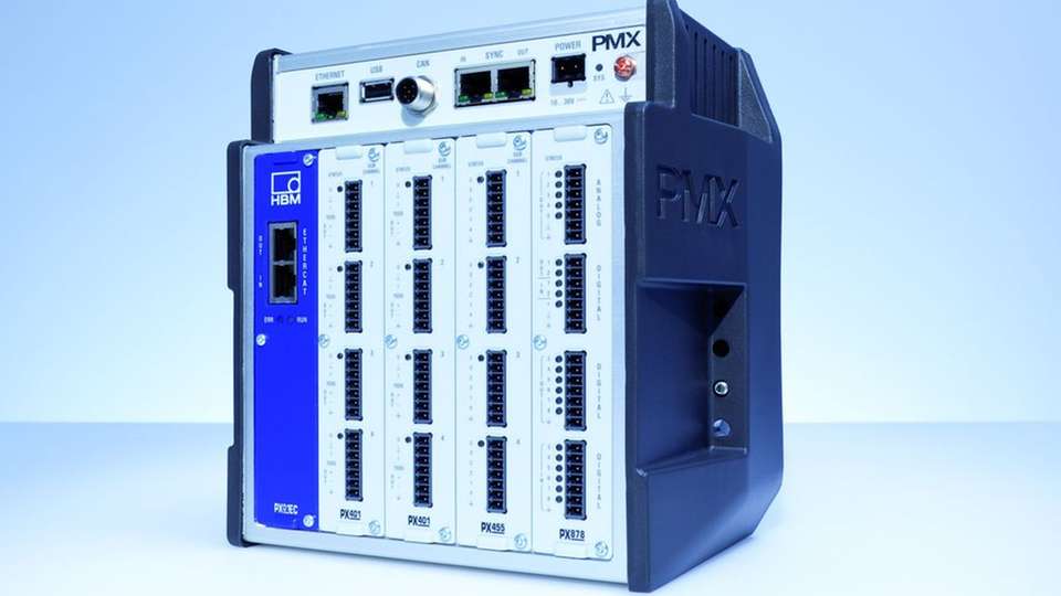 Messverstärkersystem für Produktion und industrielle Prüfstände
Skalierbares System mit Ethercat und Profinet