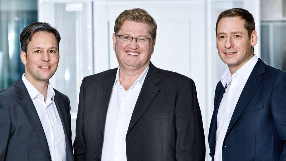 Die neue Geschäftsleitung von Copa-Data von links nach rechts: Phillip Werr, (CMO/COO), Thomas Punzenberger (CEO) und Stefan Reuther (CSO).
