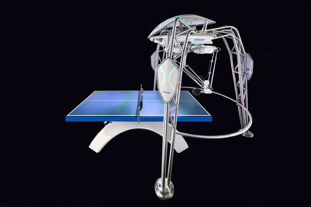 Der Tischtennis-Roboter Forpheus geht in die dritte Generation.