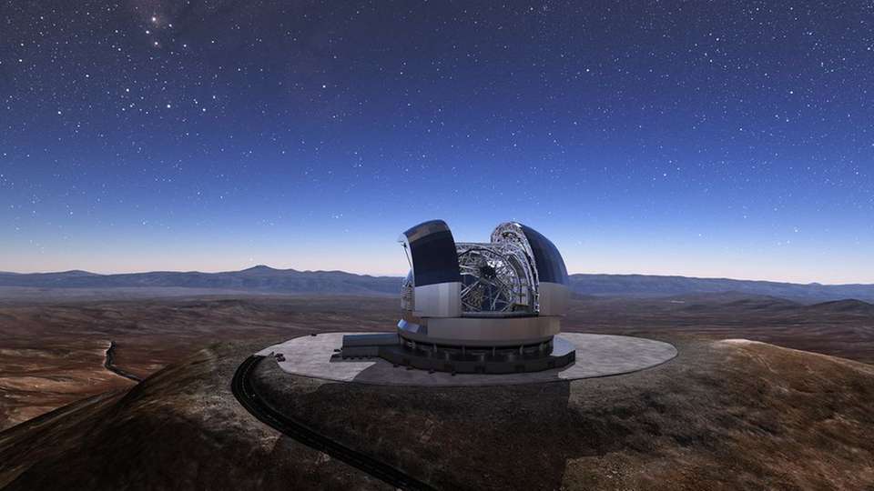 Der Hauptspiegel des Teleskops wird einen Durchmesser von 39 Metern besitzen und aus 798 einzelnen Segmenten bestehen. 
