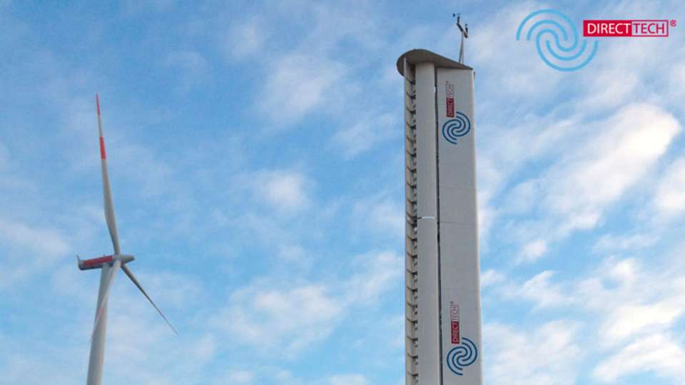 Der Vertikalrotor von Directtech Global bekam als erster seiner Art das Zertifikat nach IEC 61400.