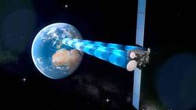 Geostationäre Relais erweitern das Zeitfenster, in dem Satelliten senden und empfangen können.