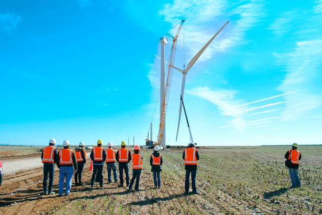 Nur eines von vielen Nachhaltigkeitsprojekten von Mars: Der Mesquite Creek Windpark in Lamesa in Texas.