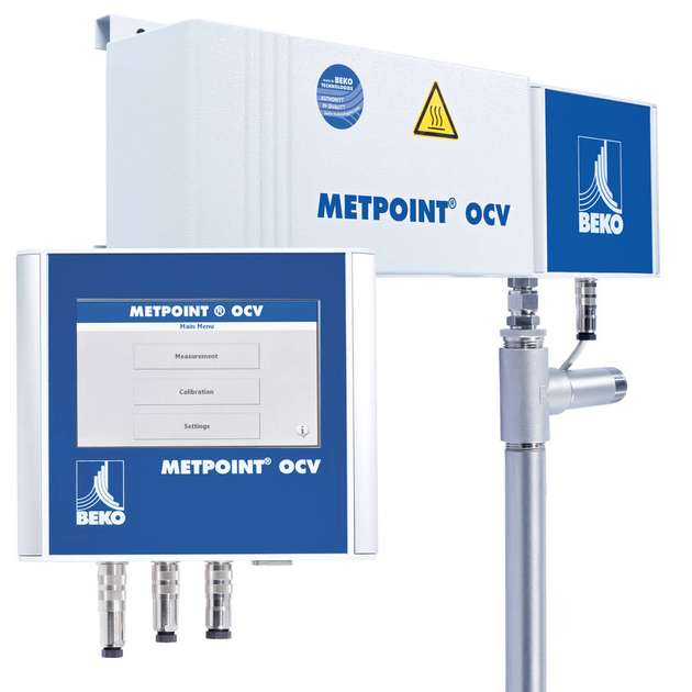 Das Messgerät Metpoint OCV ist TÜV-zertifiziert und überwacht in Echtzeit den Restöldampfgehalt in der Druckluft.