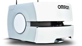 Die mobilen Roboter von Omron bieten Unterstützung in den Bereichen Fertigung und Logistik.