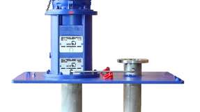 Die vertikalen Behälterpumpen der Baureihe Estigia sind für den Einbau in unter atmosphärischem Druck stehende Behälter geeignet.