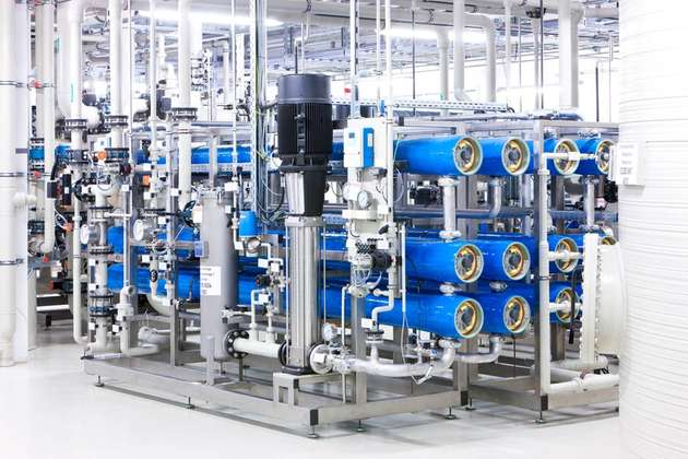 Insbesondere zur Druckerhöhung in Wasseraufbereitungsanlagen (Membrantechnologie) eignet sich die Baureihe CR.