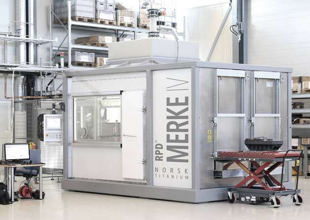 Norsk Titanium AS, Anbieter von additiver Fertigungstechnik für luft- und raumfahrttaugliches Titan, rüstet seine Rapid-Plasma-Deposition-Maschinen mit dem CNC-System MTX aus.