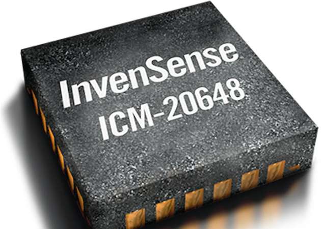 Der Akzelerometer-/Gyroskop-Chip ICM-20648 von InvenSense für Wearables