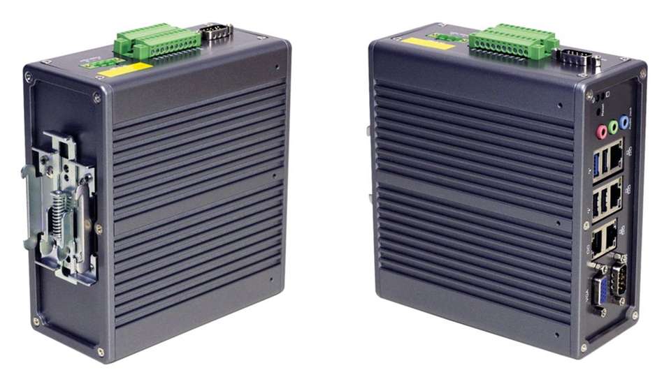 Kompakter PC für die Hutschiene