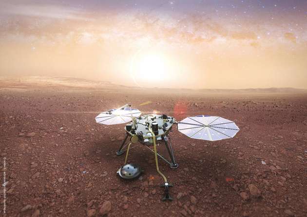 Sechs Faulhaber-Schrittmotoren mit Planetengetriebe sind aktuell im Seismometer auf dem Mars im Einsatz. 