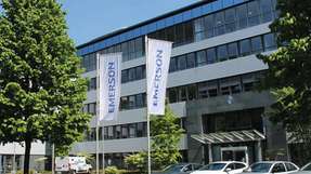 Der Emerson Firmensitz in Langenfeld.