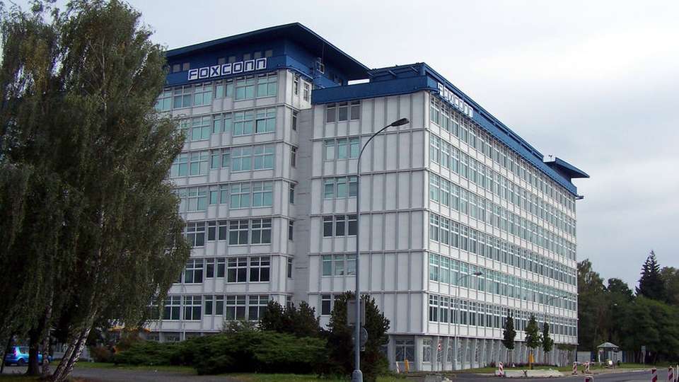 Das Foxconn-Werk im tschechischen Pardubice
