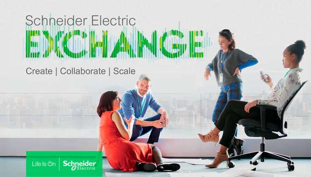 Exchange ist Schneider Electrics neues Kollaborationsportal, das auf interdisziplinäre Netzwerkarbeit setzt, um konkrete Kundenanforderungen zu erfüllen.
