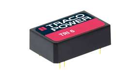 Die TRI-Serie umfasst Leistungsoptionen von 3,5 bis 20 W. Hier zu sehen: Ein TRI-6-Wandler von Traco.