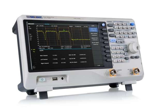 Das Modell SSA3032X plus bildet eine hochfrequentere Version der Spektrumanalysator-Serie SSA3000X plus.
