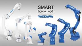 Smart Series von Yaskawa: Ein aufeinander abgestimmtes Plug-&-Play-Baukastenkonzept für insgesamt acht Robotermodelle und passende Werkzeuge verschiedener Hersteller.
