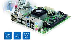 Durch die hohe Anzahl an Schnittstellen ist das Mini-ITX-Board von Spectra vielseitig einsetzbar.