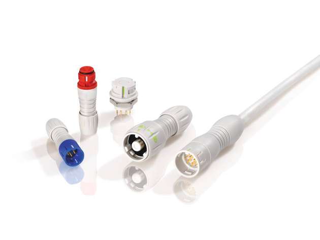 Snap-in- und Bajonett-Steckverbinder der Serien 620, 720 und 770 sind für viele medizinische Anwendungen gut geeignet.