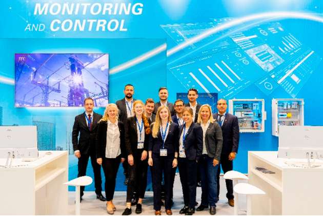 Das Team von Meteocontrol auf der Intersolar Europe 2022