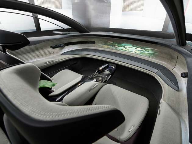 Audi grandsphere concept – Innenraum