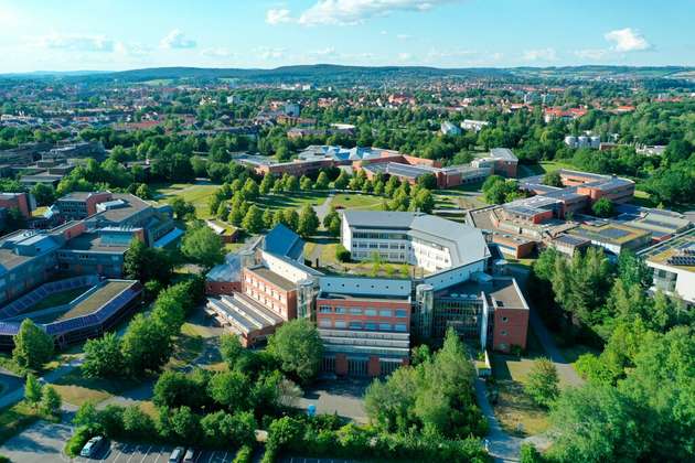 Das Bayerische Geoinstitut auf dem Campus der Universität Bayreuth