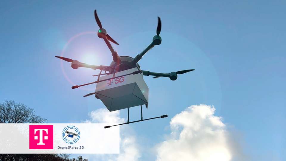 Das Projekt „Drone4Parcel5G“ könnte eine Vorreiterfunktion für die Logistik der Zukunft einnehmen.