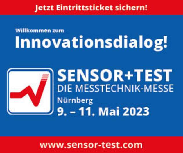 Die Sensor+Test findet vom 9.-11. Mai 2023 in Nürnberg statt.