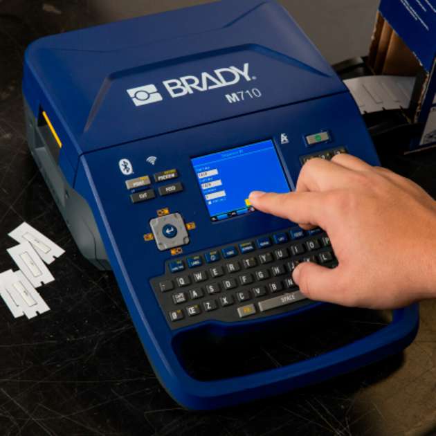 Der M710 ist Bradys bislang leistungsstärkster Drucker.