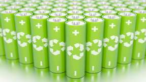 Durch die neu erarbeitete Methode können ausgediente Batterien weiter als Zwischenspeicher genutzt werden.