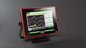 Dieses HMI-System kommt beispielsweise in der Prozessindustrie zum Einsatz: Kapazitiver Touchscreen in Kombination mit einer kapazitiven Taste.